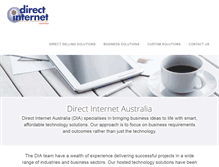 Tablet Screenshot of dia.com.au